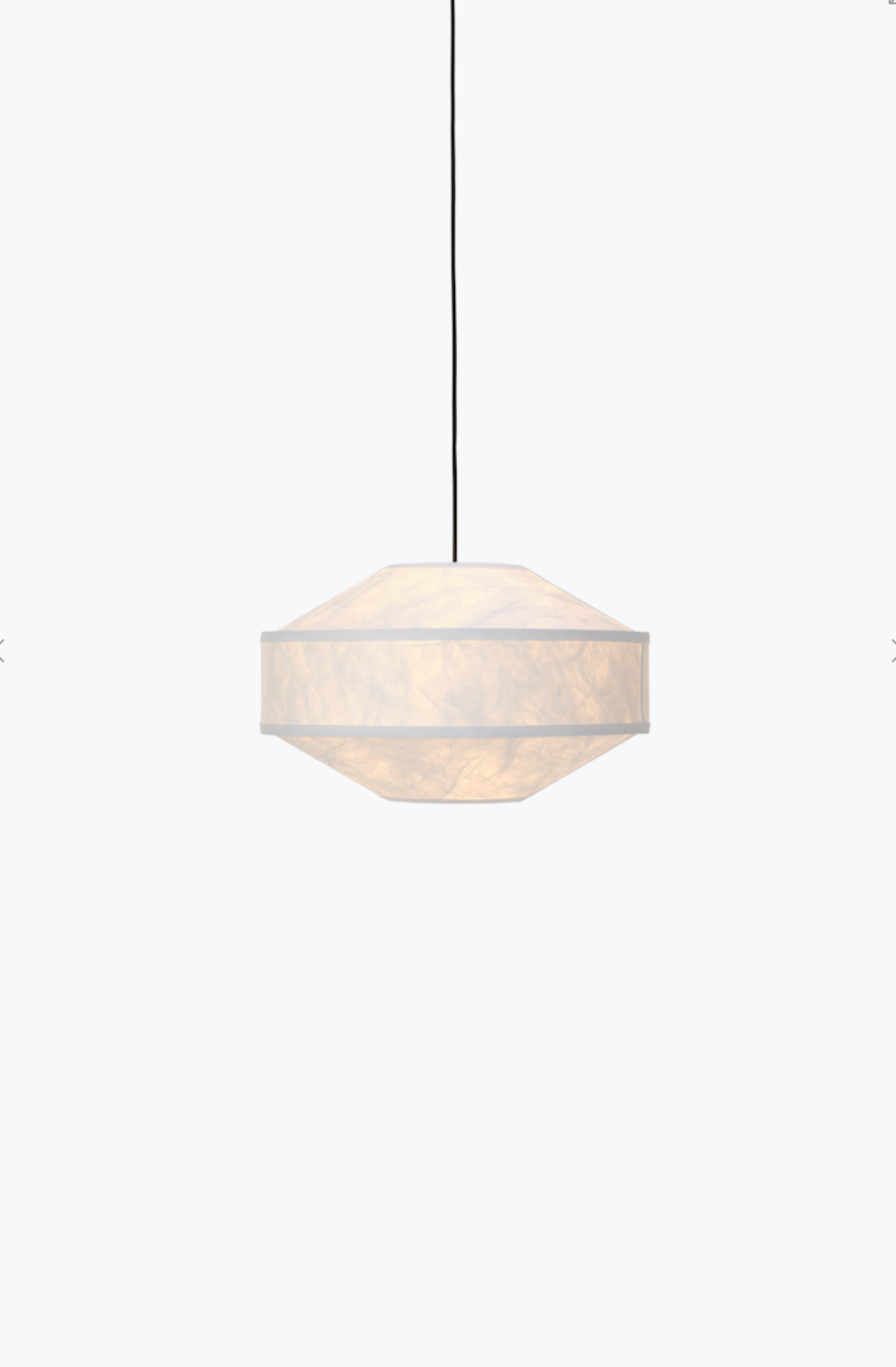 Kite Pendant Lamp Ø55 White Tyvek