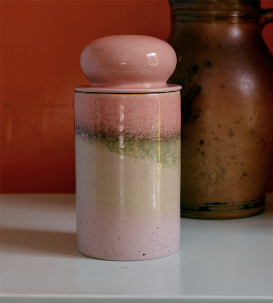 70s Ceramics Storage jar