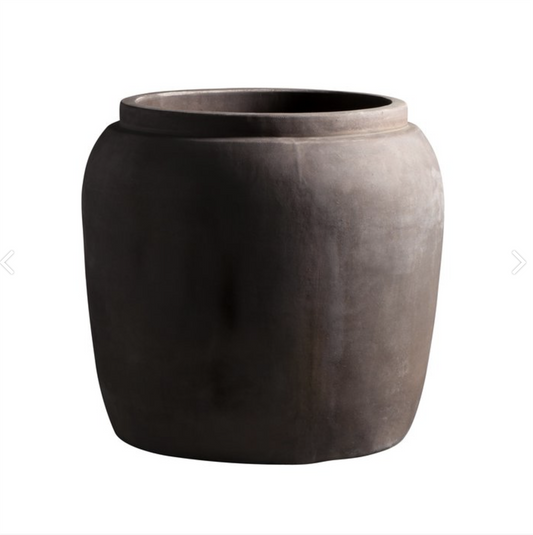 KRUKKE CLAY 46 CM XL-SMOKE