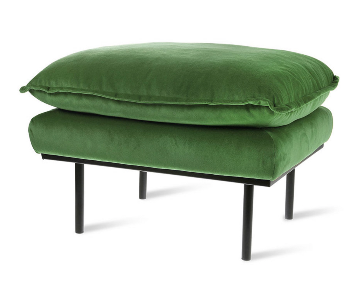 Retro sofa: hocker flere farger