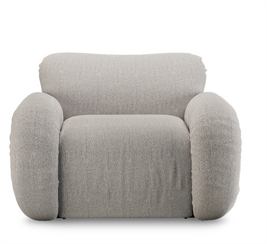 Arc lounge fauteuil, frame ash, sneak, light grey