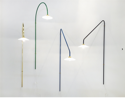 Hanging lamp no. 5 brass