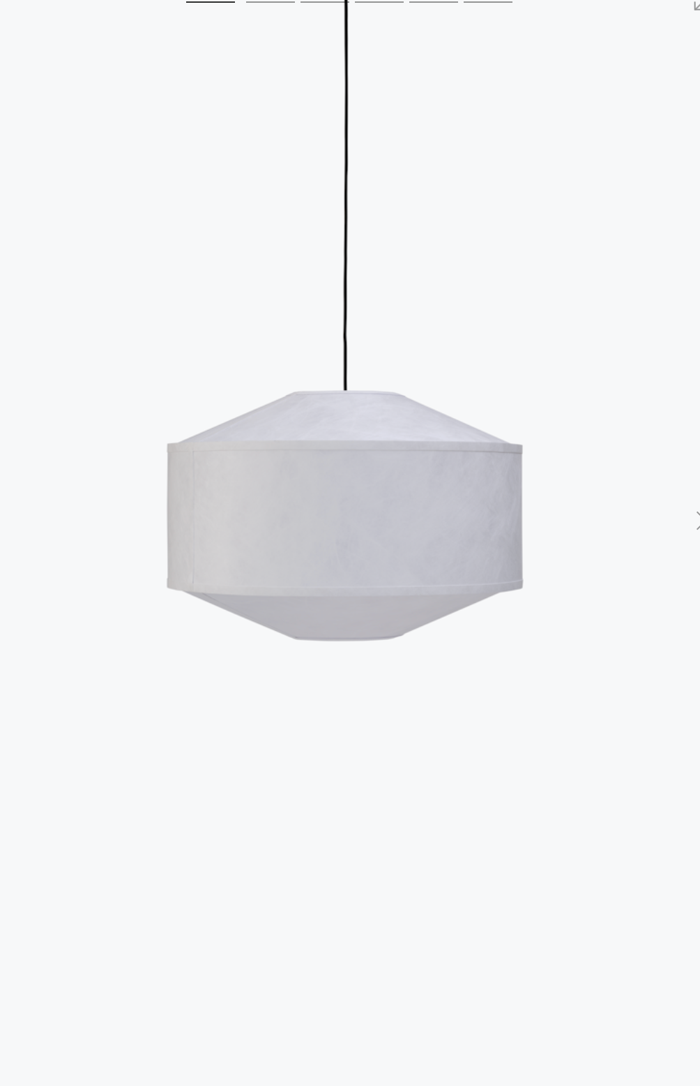 Kite Pendant Lamp Ø65 White Tyvek