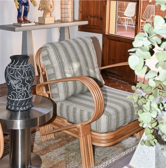Bamboo lounge chair Calas 03 Alhambra