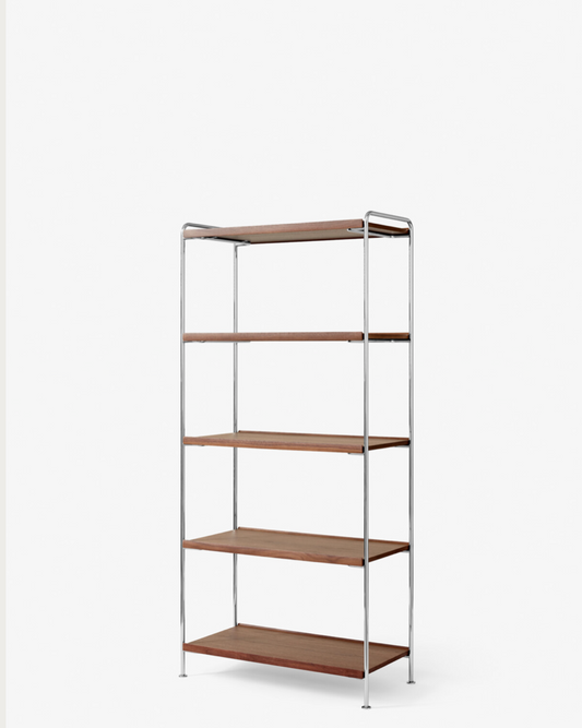 Alima NDS6  Chrome/Walnut 83x38x174 cm