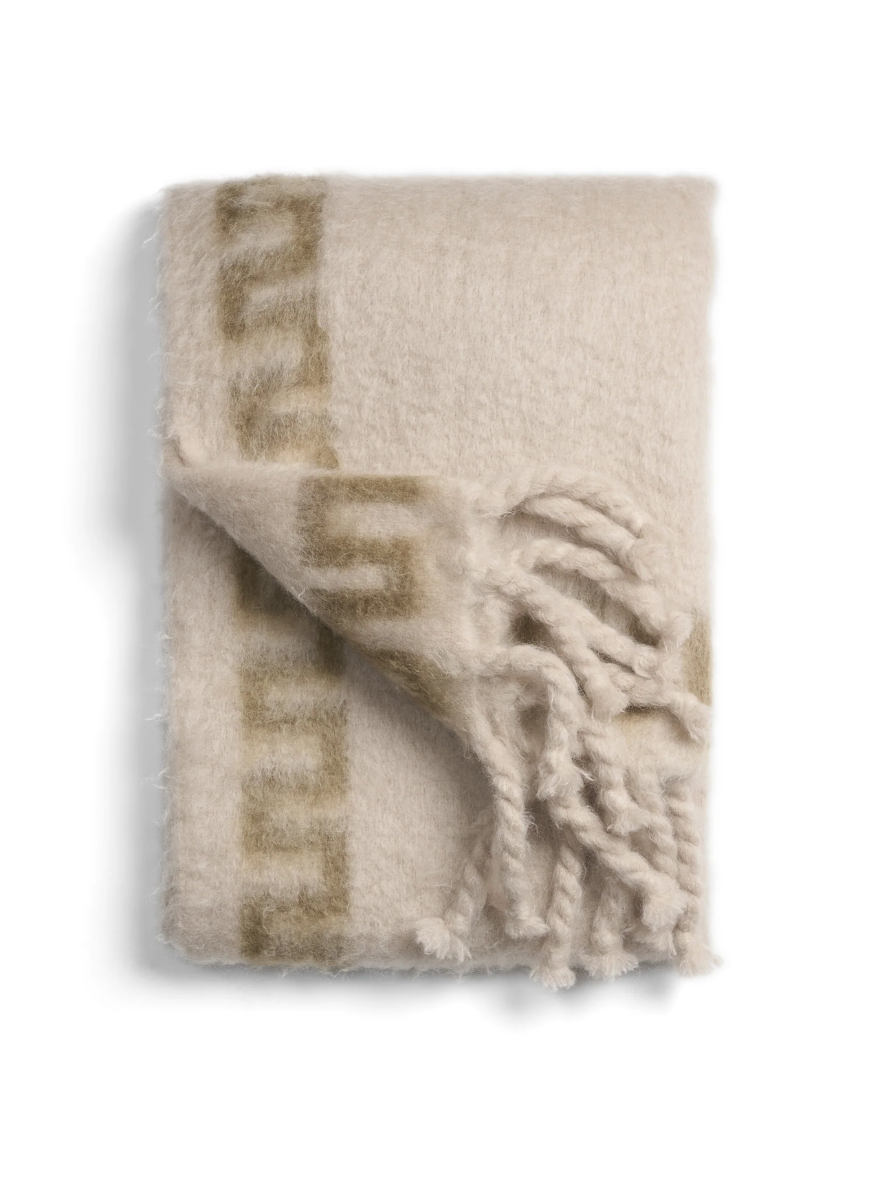 Frame Mohair Throw