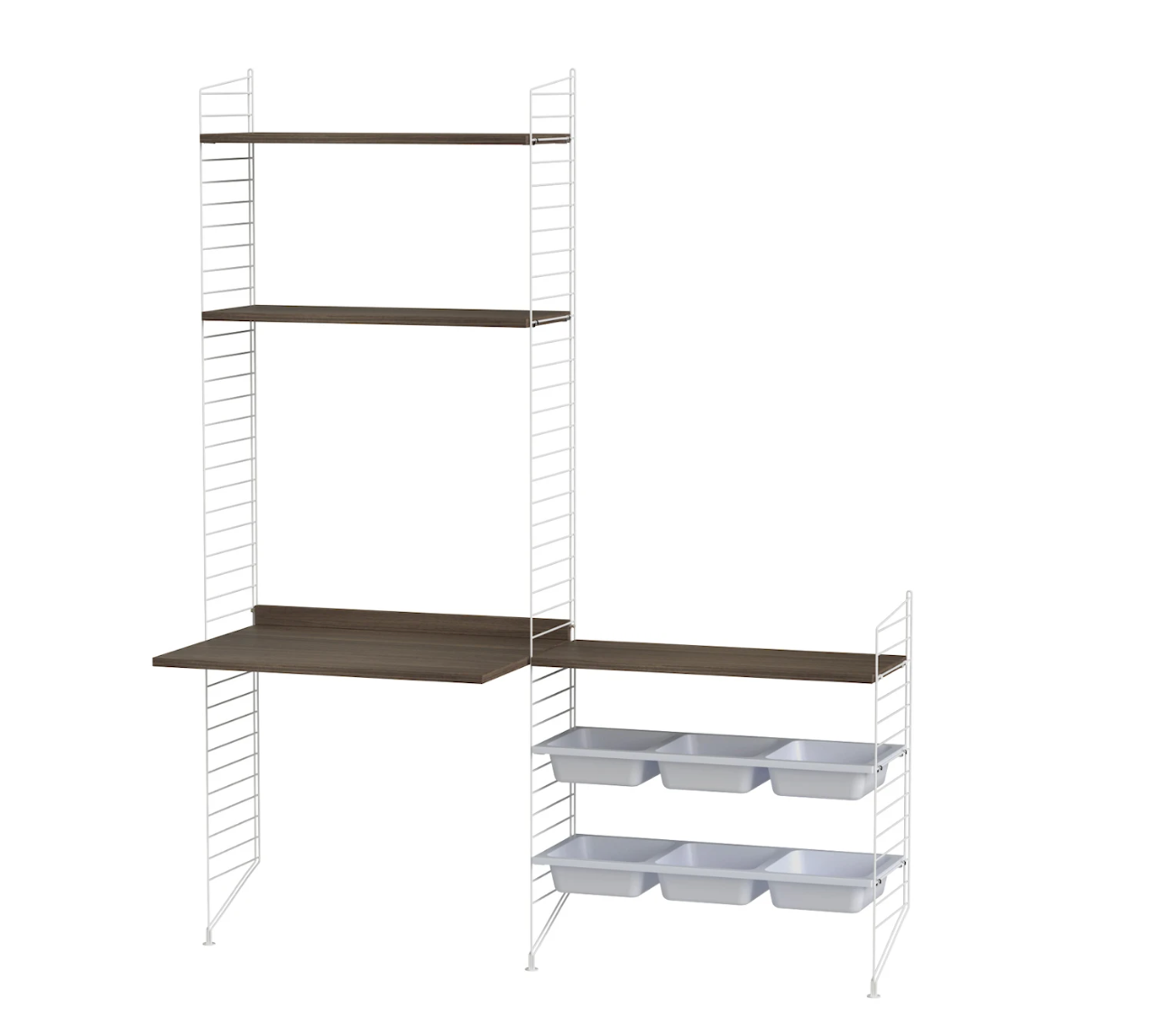 Kids Room E White /Walnut