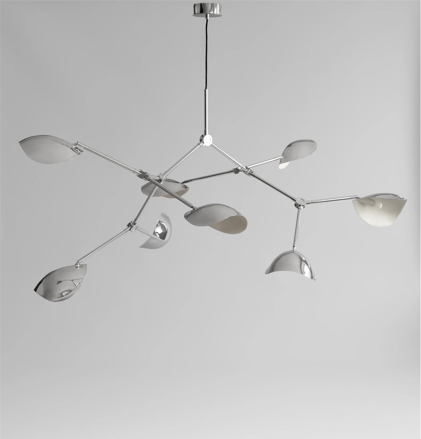 Stingray Chandelier, Grande - Chrome