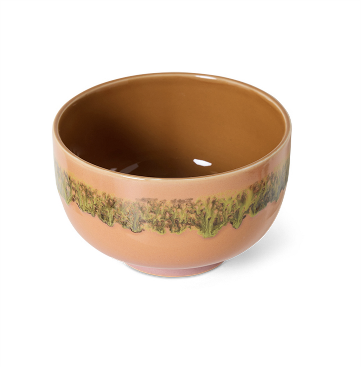 70s ceramics: noodle bowl lush