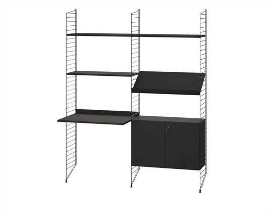 Workspace  Black/black 160 cm