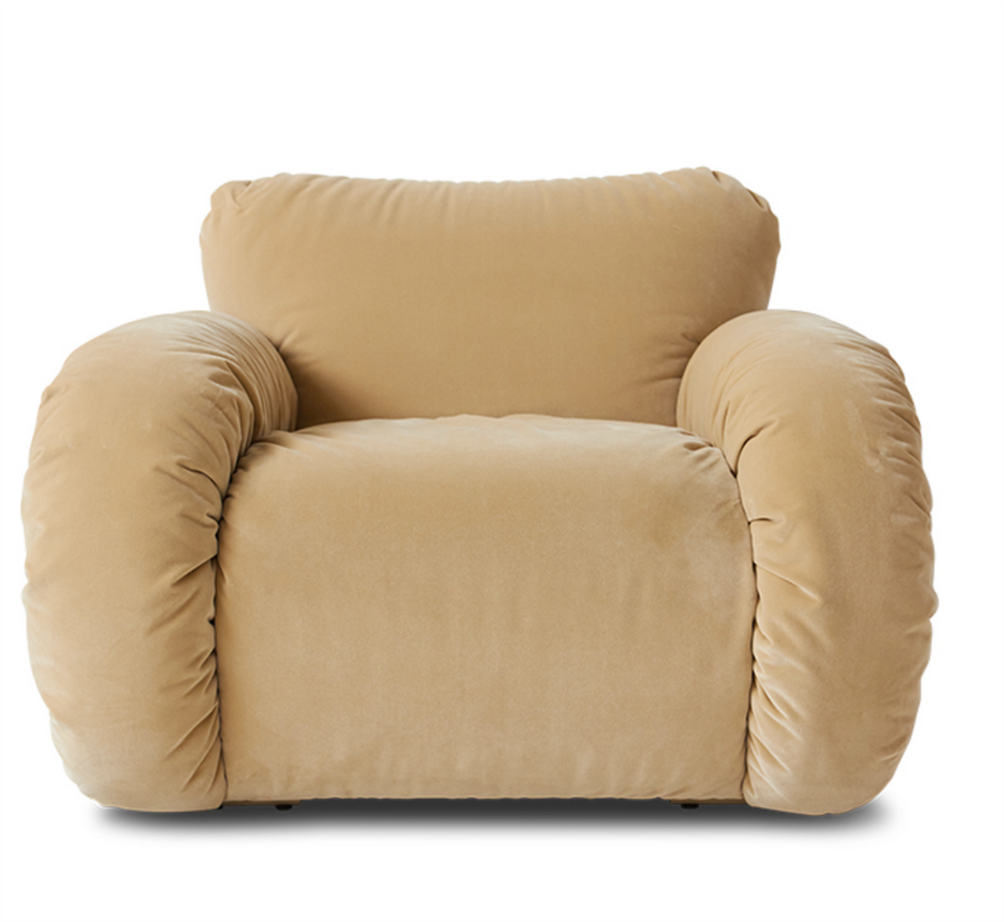 Arc lounge fauteuil, frame sand /cream