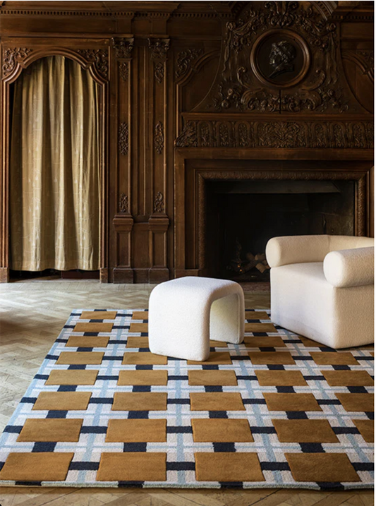 Evelina Kroon  Ullteppe - Ochre Fields 200-300 cm