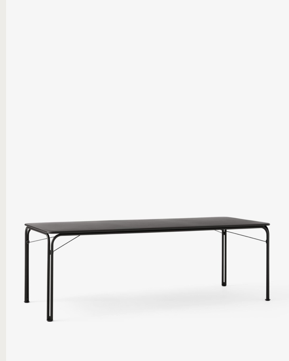 Thorvald SC99 Outdoor dining table Warm Black