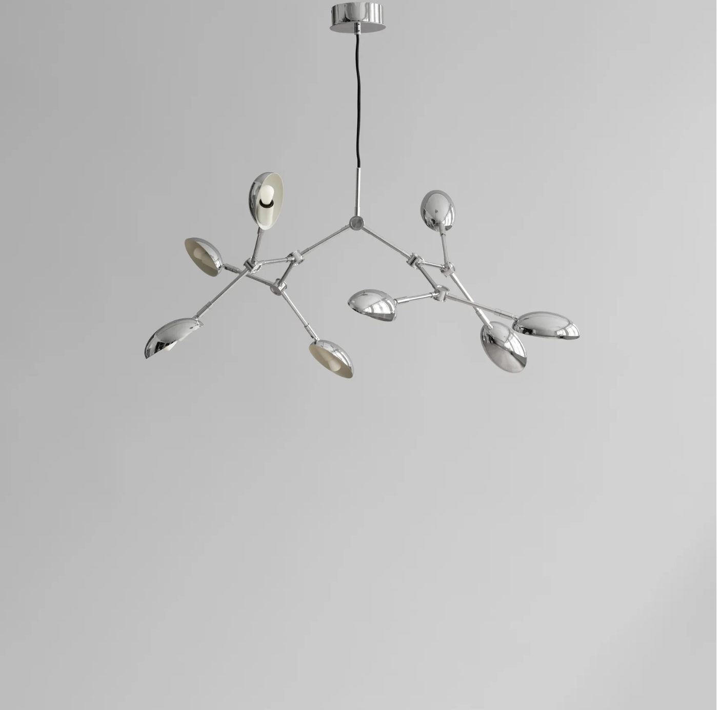 Drop Chandelier Mini Chrome