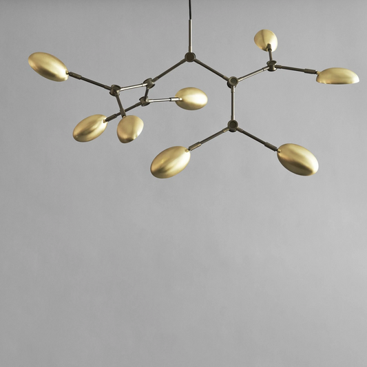 Drop chandelier brass MINI
