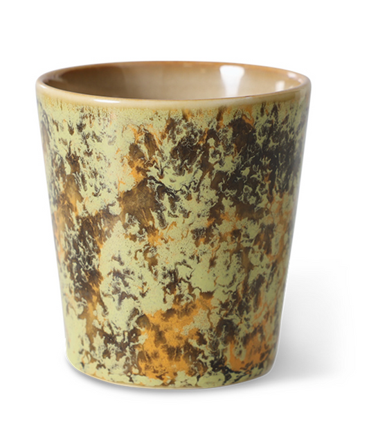 70s ceramics kopp: coffee mug Fjord