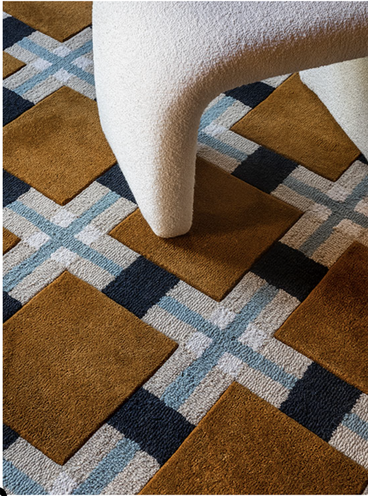 Evelina Kroon  Ullteppe - Ochre Fields 200-300 cm