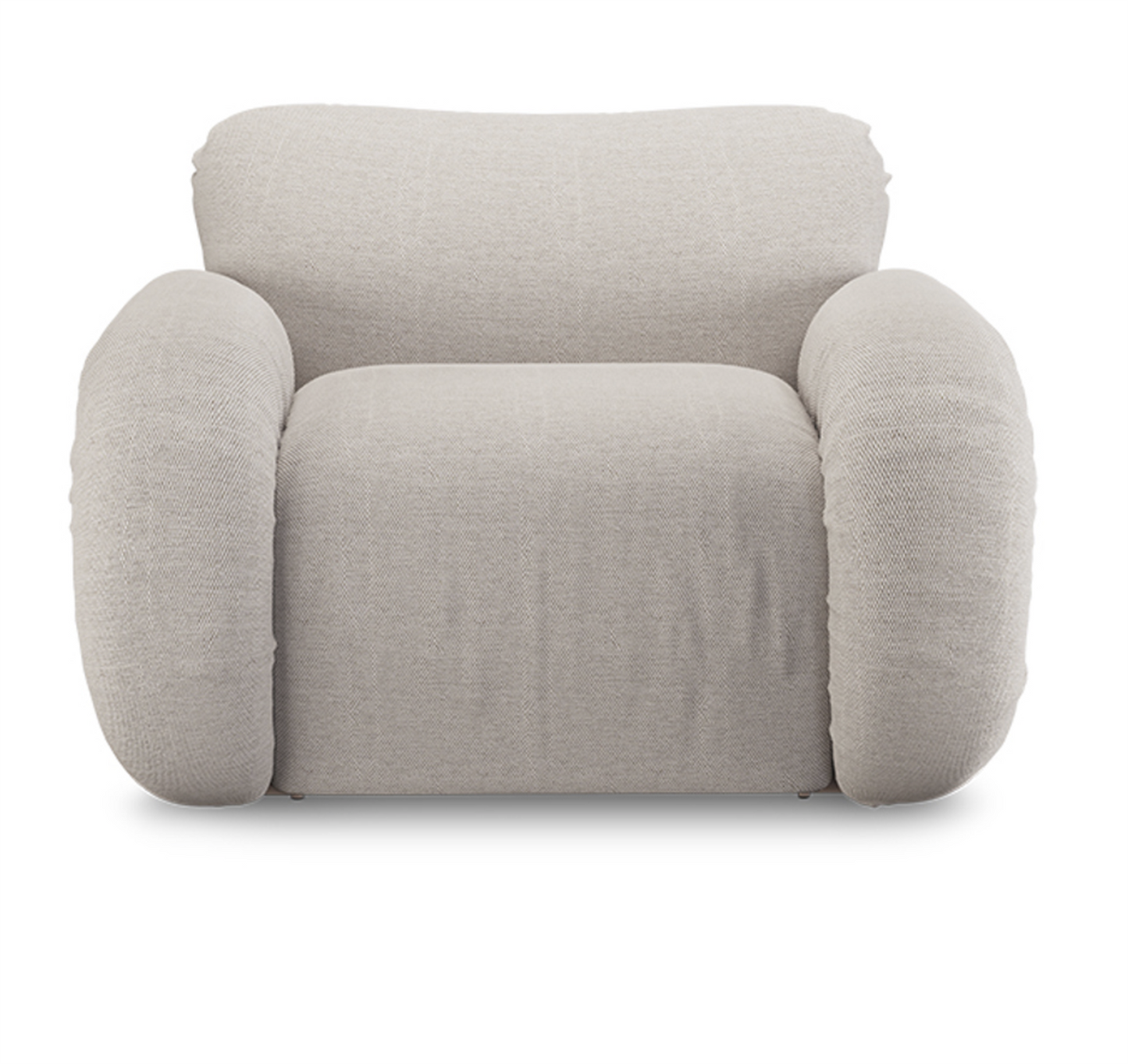 Arc lounge fauteuil, frame ash, cozy beige