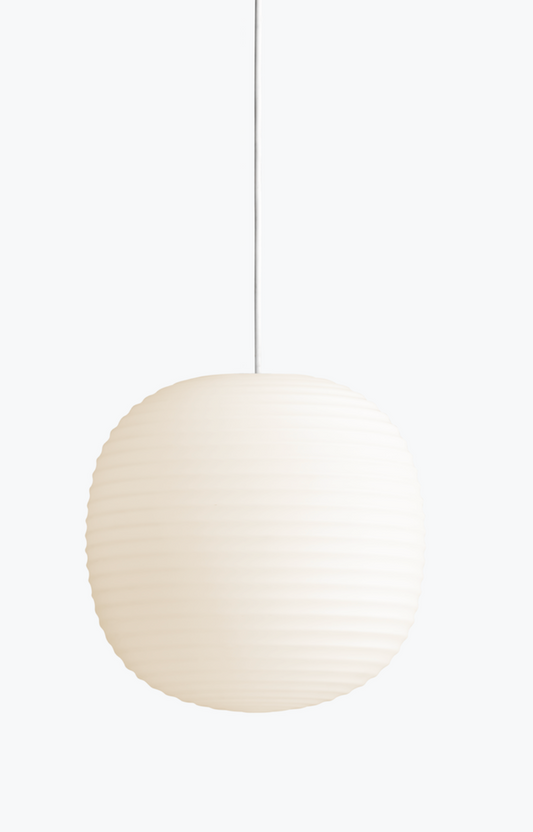 lantern pendant medium frosted white