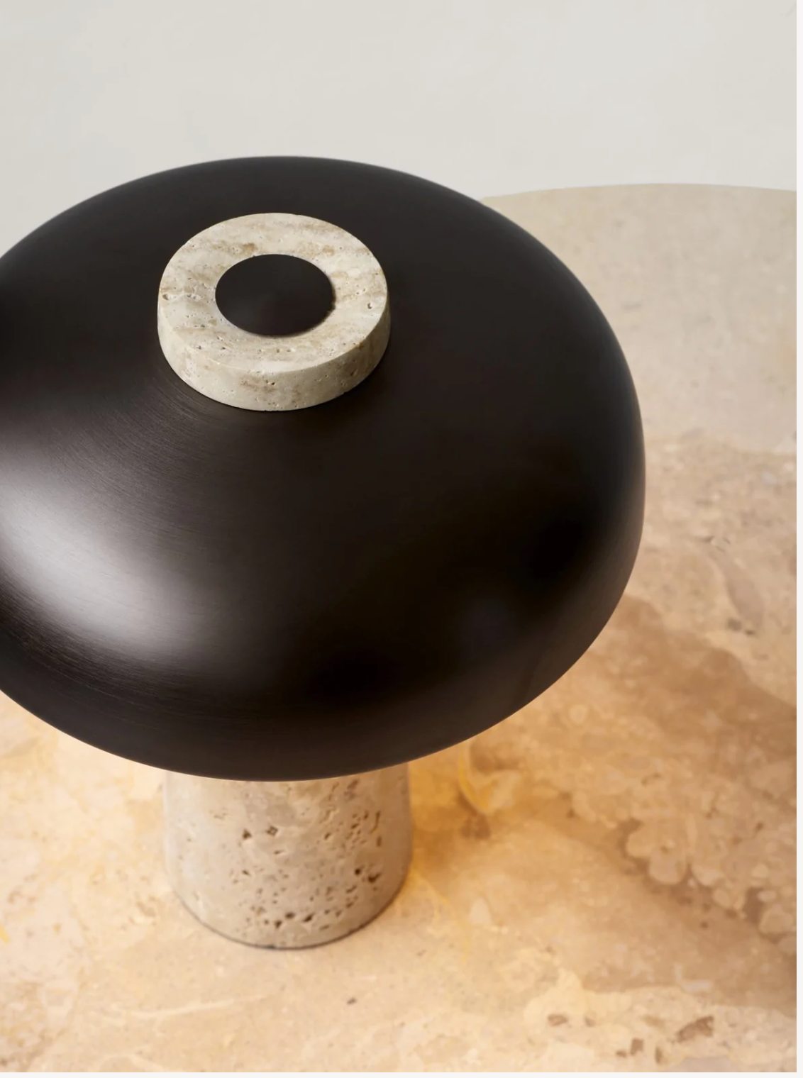 Reverse table lamp