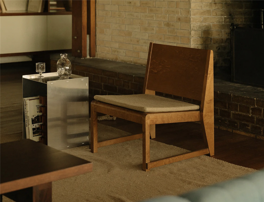 Easy Chair 01 Warm Brown Birch