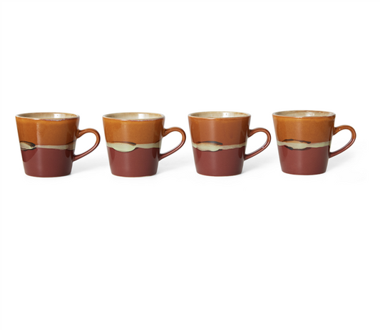 70s ceramics: americano mug clay