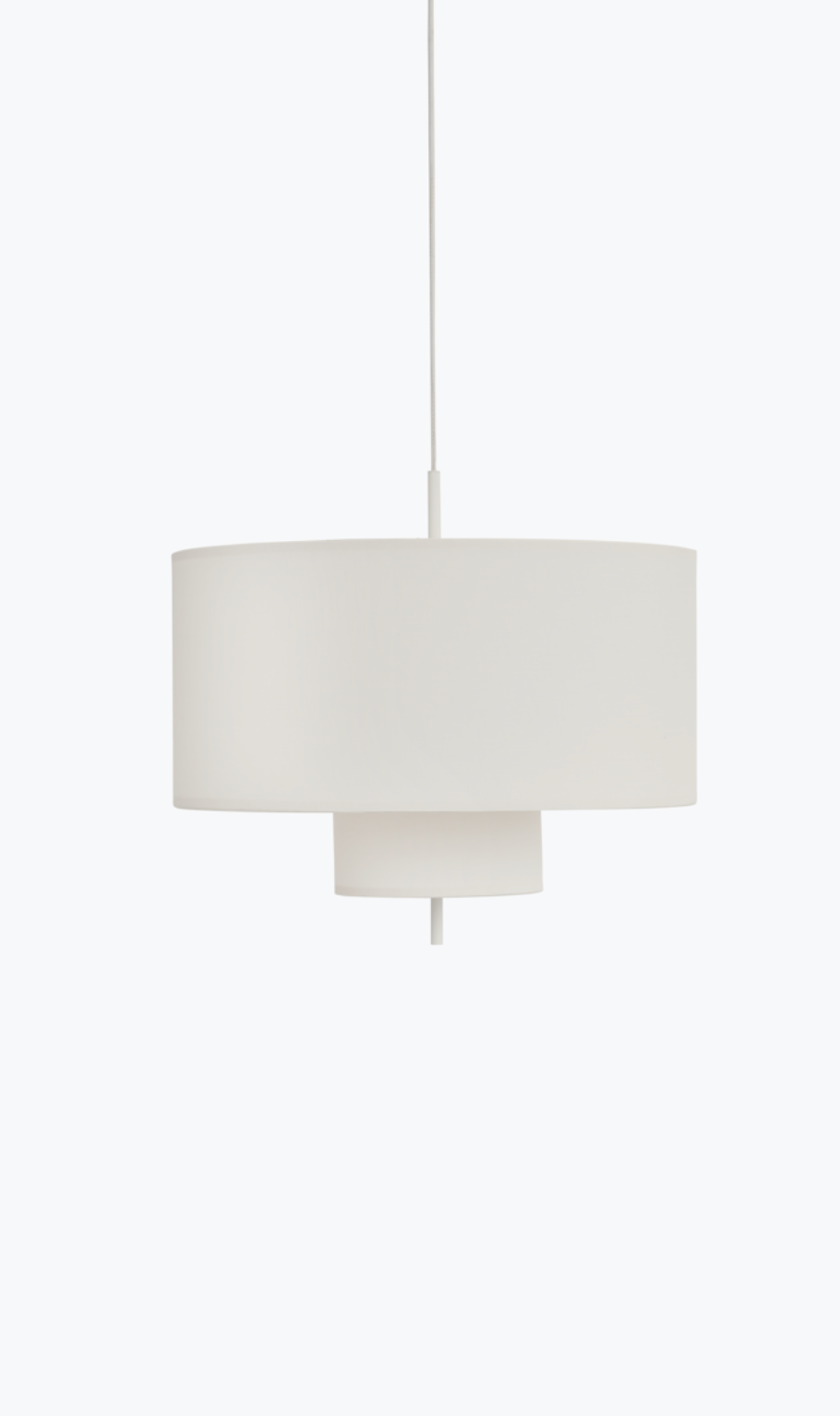 margin pendant ø70 White Canvas