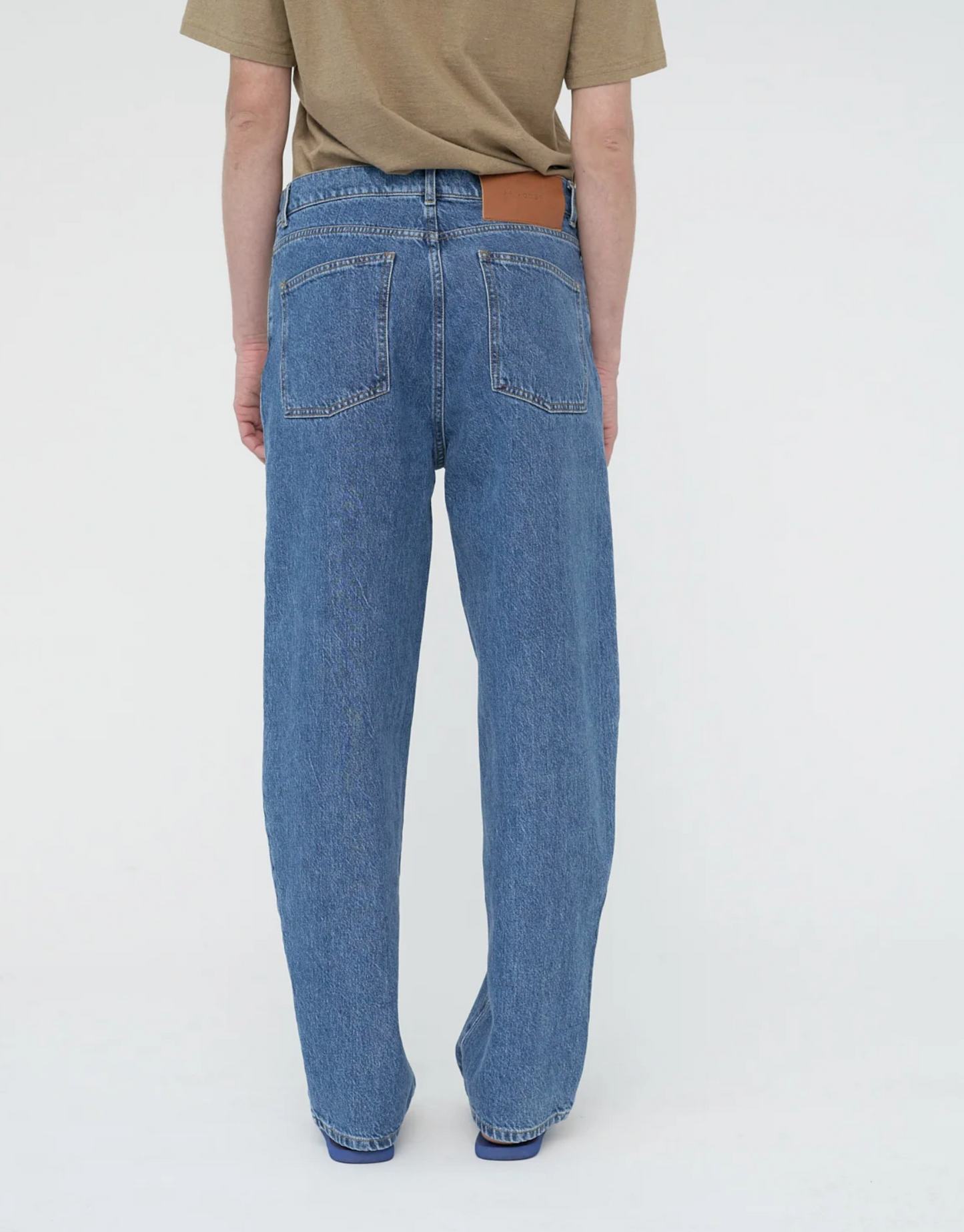 Hemp/cotton barrel jeans size 1