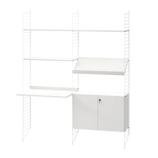 Workspace White/White 160 cm