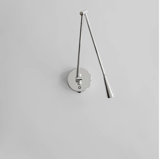 Snake Wall Lamp - Chrome