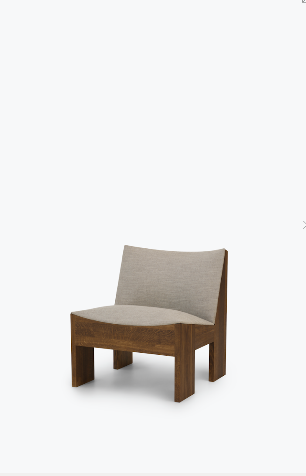 Tenon Lounge Chair Fumed Oak w. Nroi