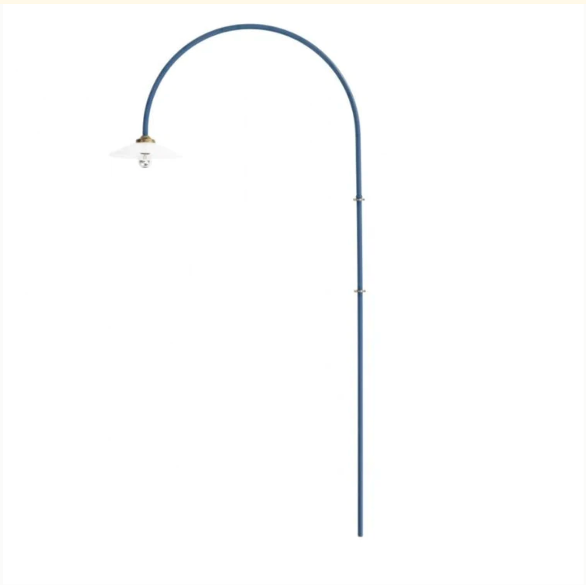 Hanging lamp No 02 /vegglampe blå