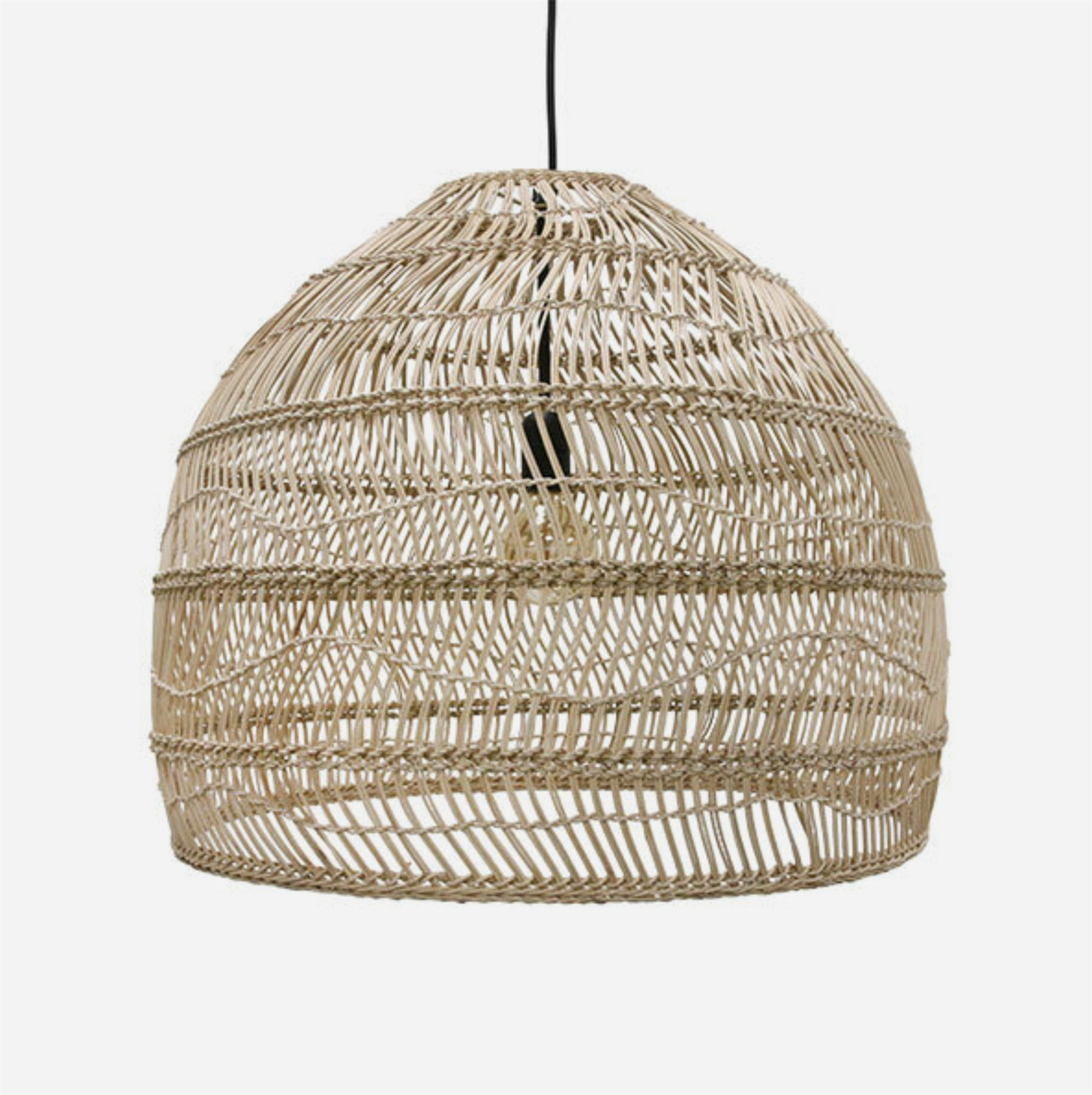 wicker lamp natural 60cm