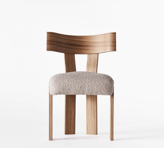 Alba dining chair boucle