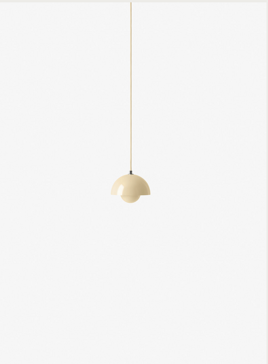 Flowerpot VP10 Verner Panton 1968 Ivory