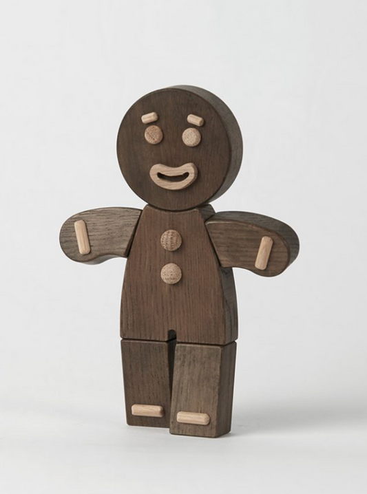 Gingerbread man smoked oak