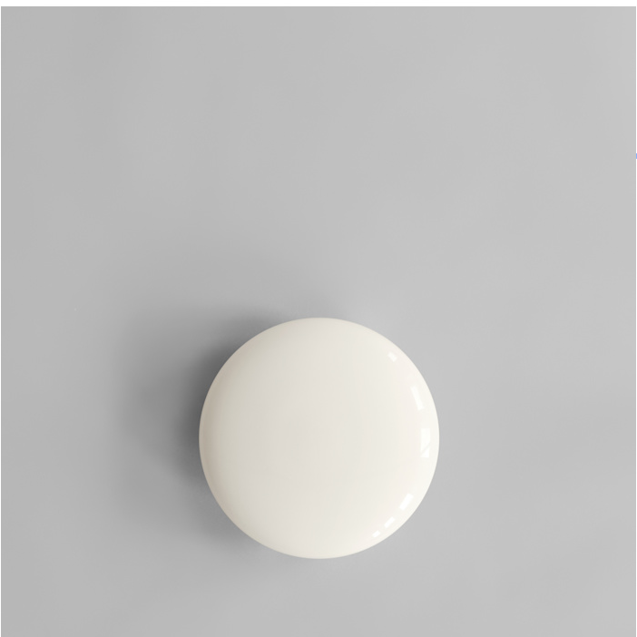 Hikari Wall Lamp, Ø24 - Opal White