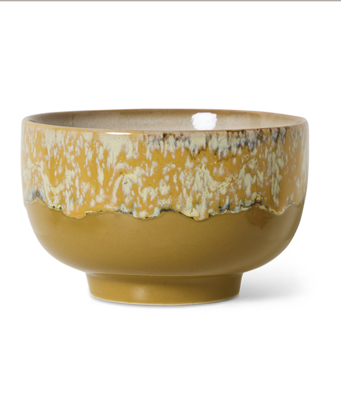 70s ceramics: noodle bowl sunbeam
