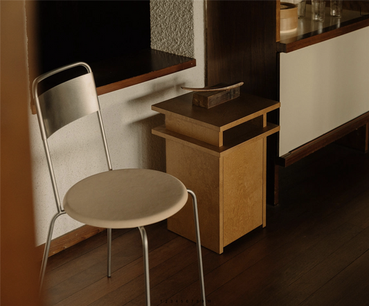 Ratio Side Table Warm Brown Birch