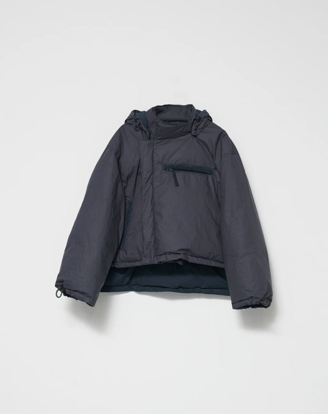 Re:down puffer jacket navy size 1
