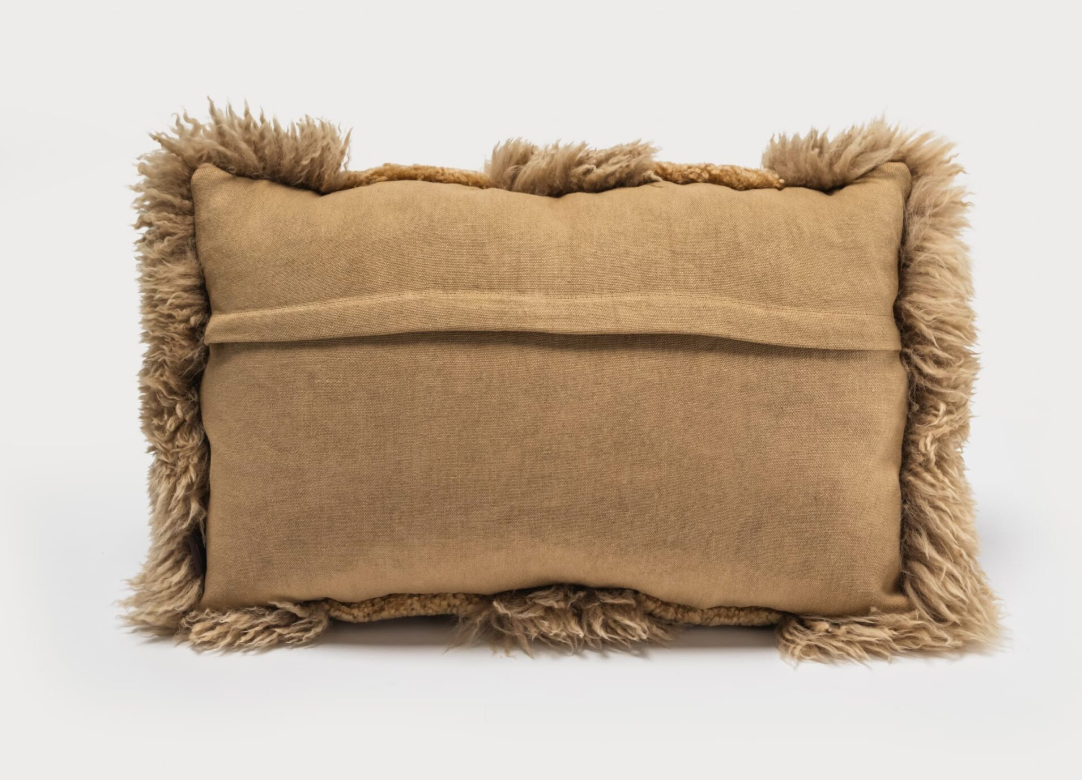 Dune lammeskinnpute honey 40x60cm