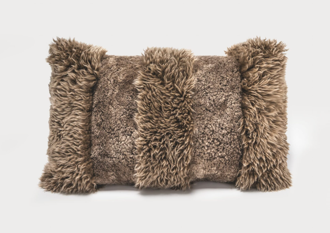 Dune lammeskinnpute sahara 40x60cm