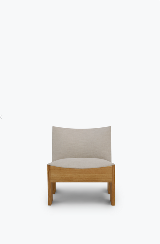 Tenon Lounge Chair Natural Oak w. Quill