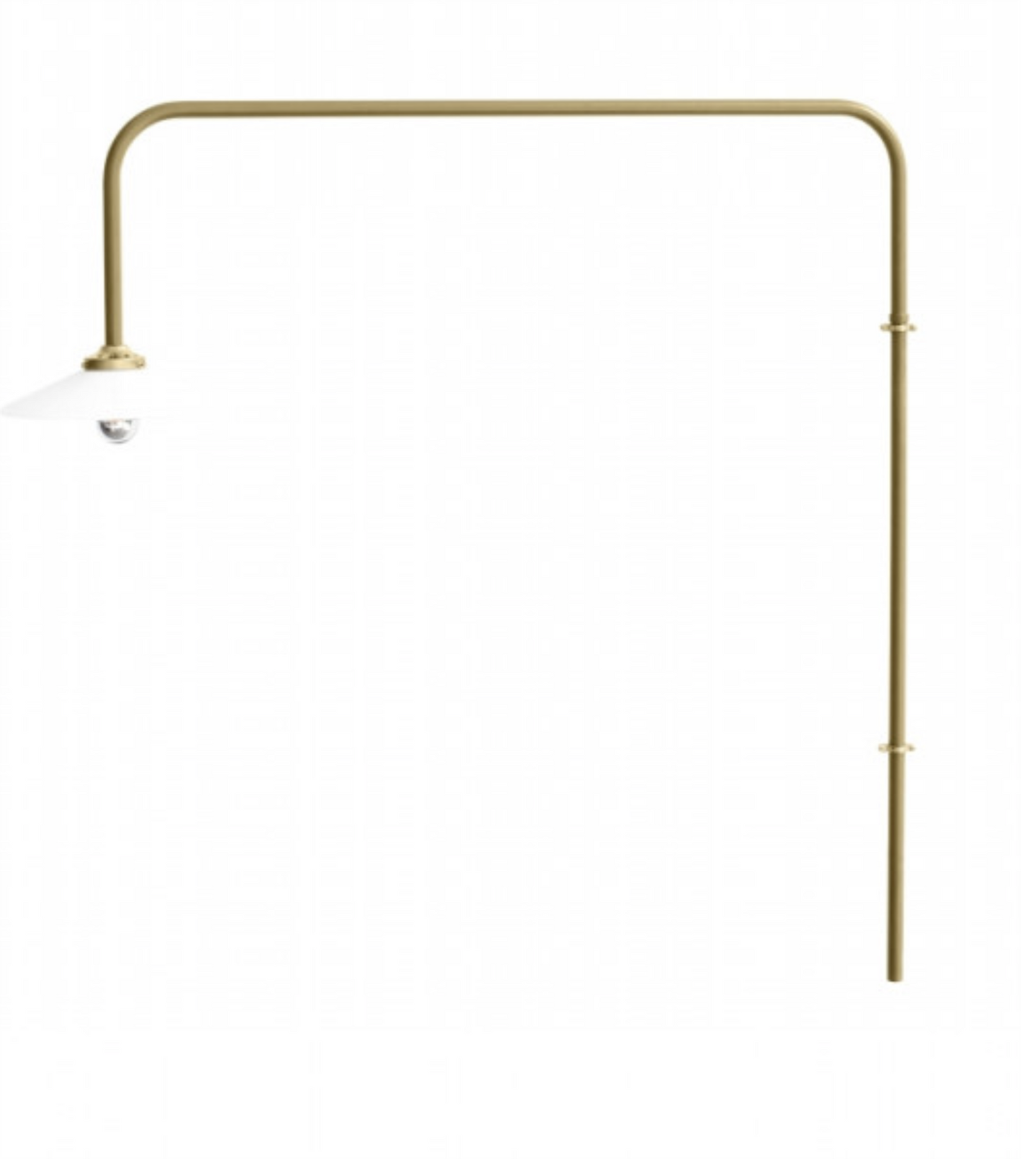 Hanging lamp no. 5 brass