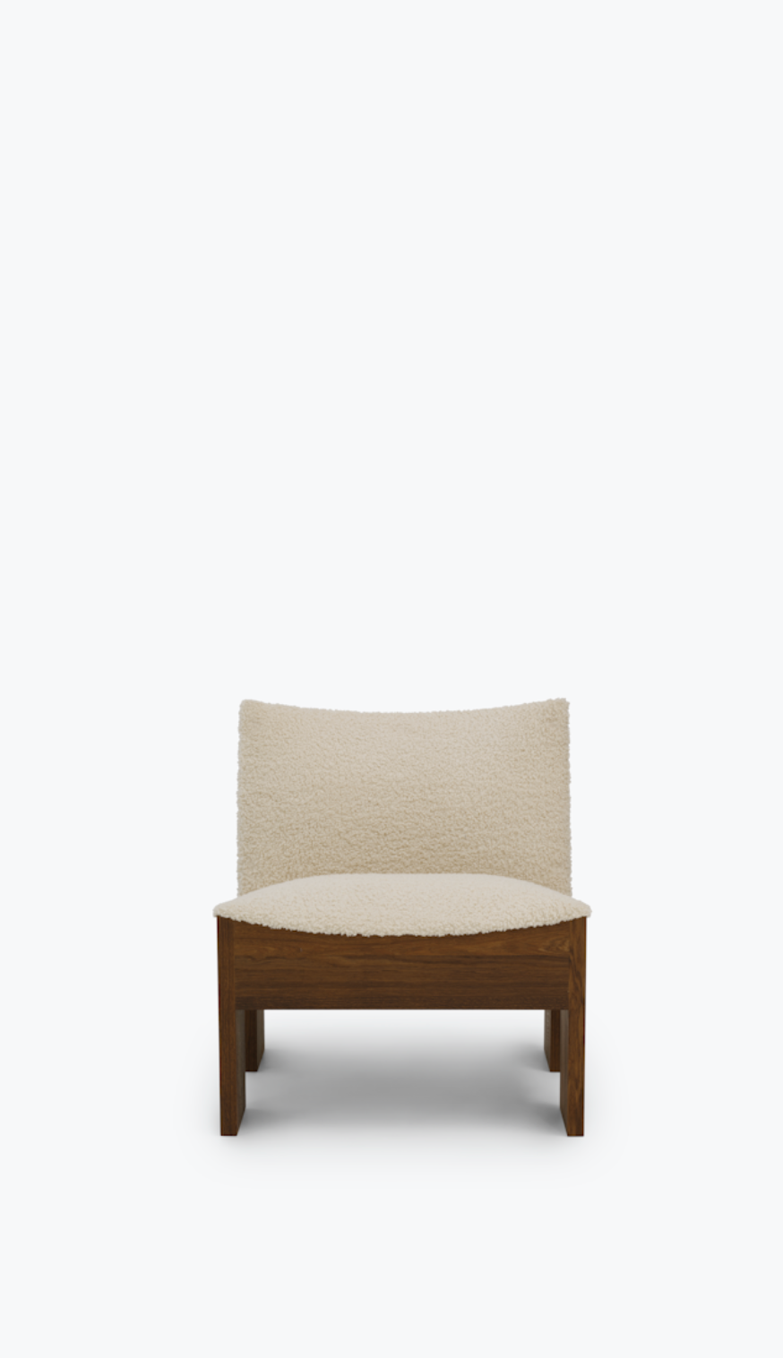 Tenon Lounge Chair Fumed Oak w. Spacedust