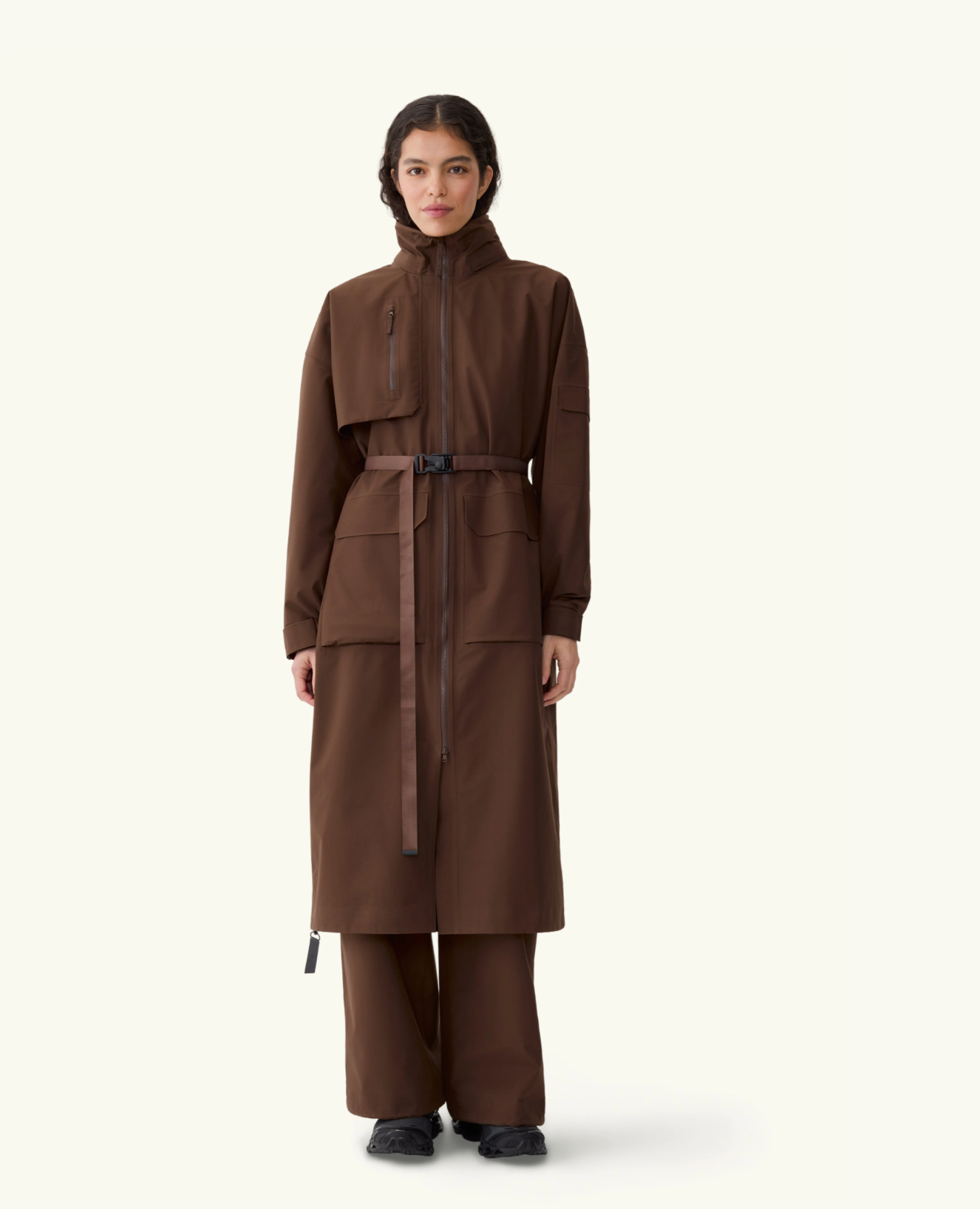 Klipra Coat Brownstone