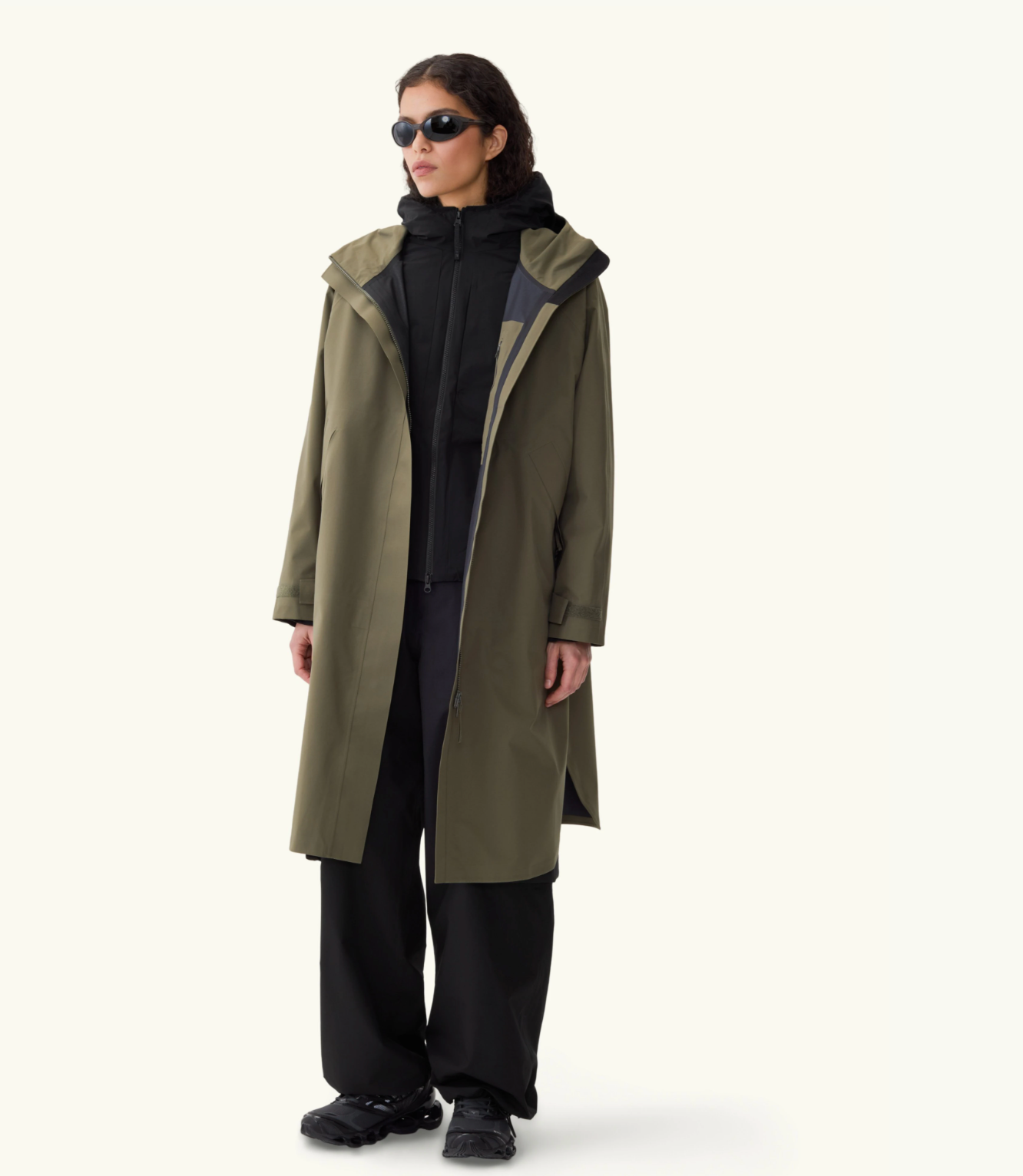 Vangen Coat Grape Leaf