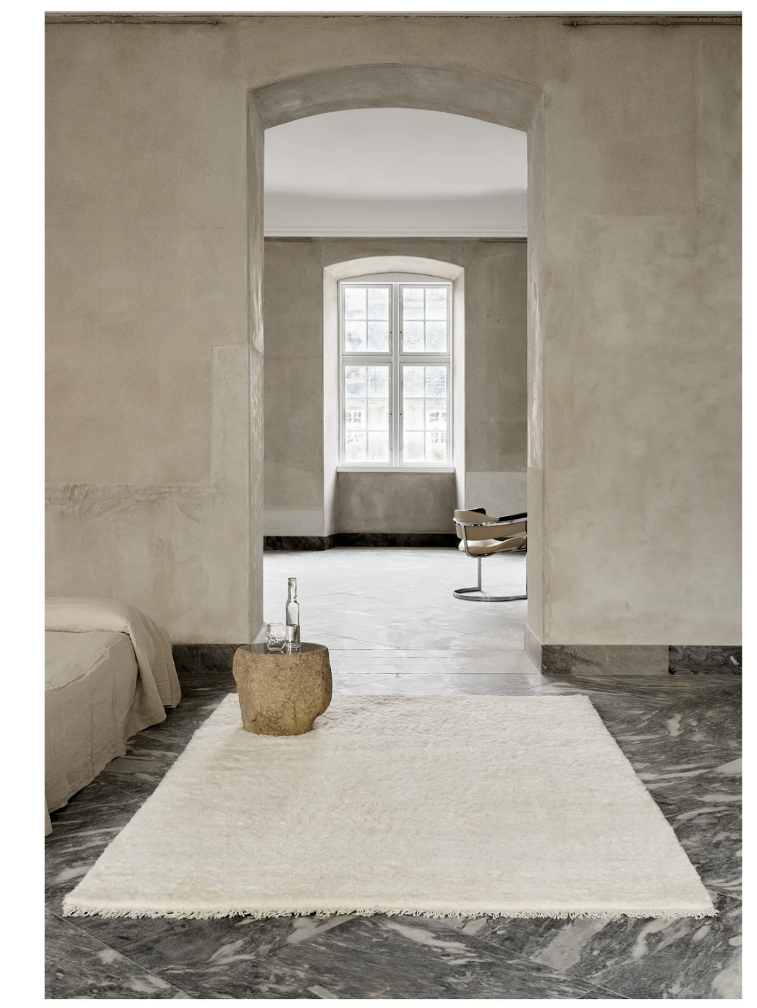 HANDMADE RUGS  SOFT SAVANNAH WHITE 200-300cm