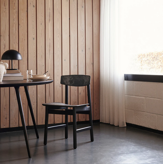 Conscious Chair 3162 | Coffee Waste Black  | by Børge Mogensen & Esben Klint