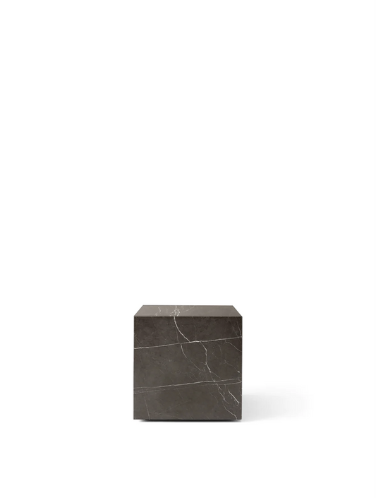 Plinth Cubic table - Grå Kendzo Marmor